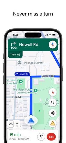 Google 地图 预览 1