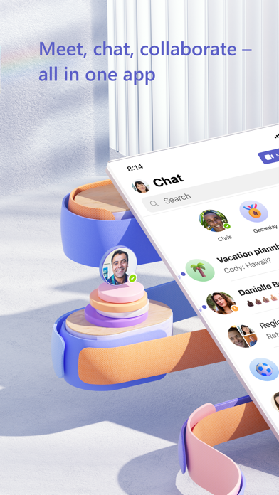 Microsoft Teams 预览 1